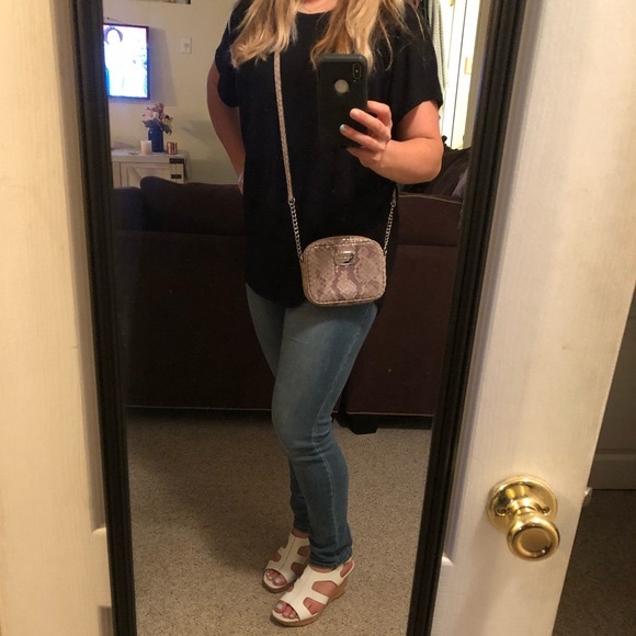 Michael Kors Python Mini Crossbody - Picture 4 of 7